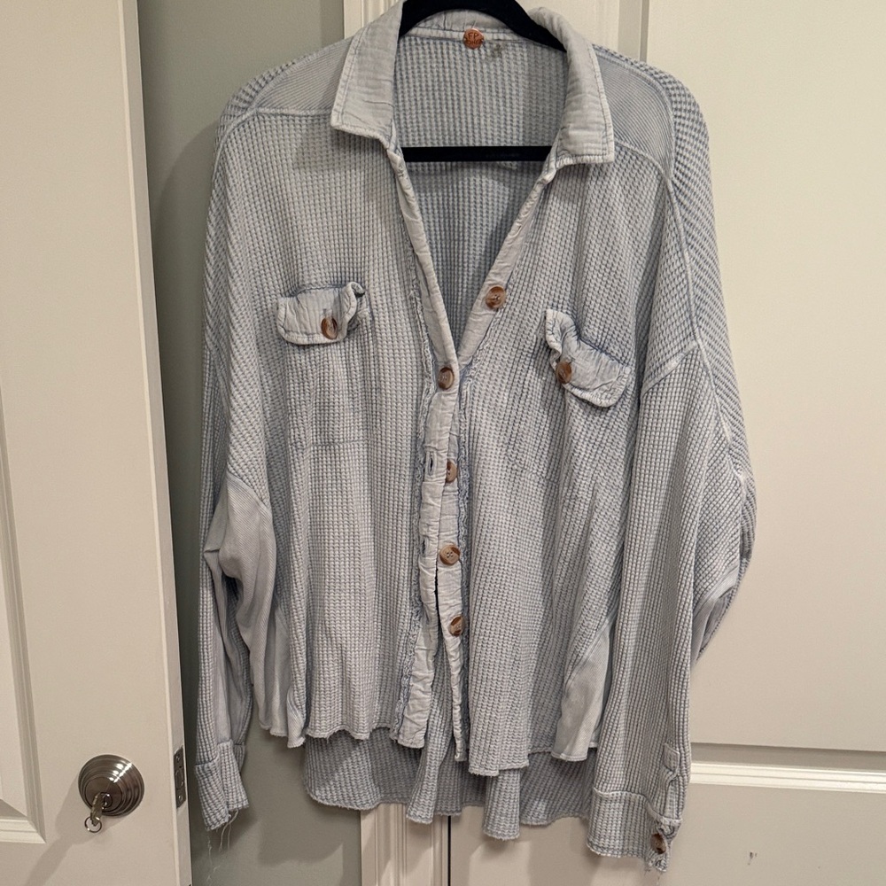 Free people button up